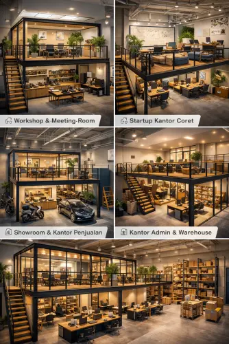 Mezzanine Ruang Kantor di Neglasari