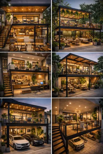Mezannine Cafe Modern di Neglasari